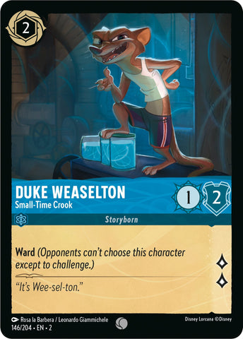 Image for Duke Weaselton (146/204) [Rise of the Floodborn]