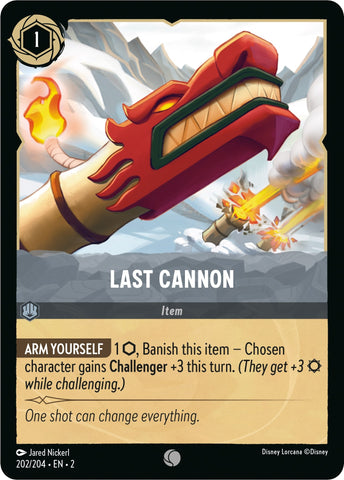 Image for Last Cannon (202/204) [Rise of the Floodborn]