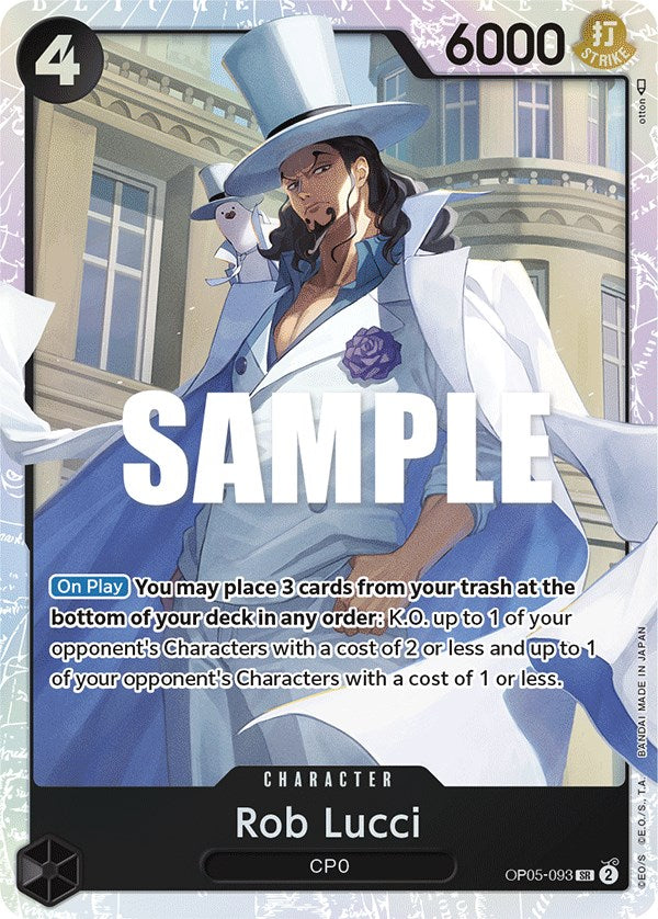 Rob Lucci (OP05-093) [Awakening of the New Era]