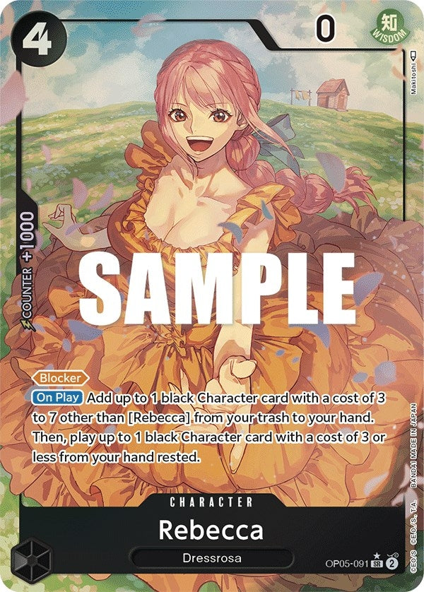 Image for Rebecca (Alternate Art) (OP05-091) [Awakening of the New Era] - One Piece Card Game
