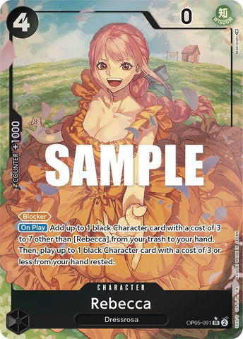 Image for Rebecca (Alternate Art) (OP05-091) [Awakening of the New Era] - One Piece Card Game