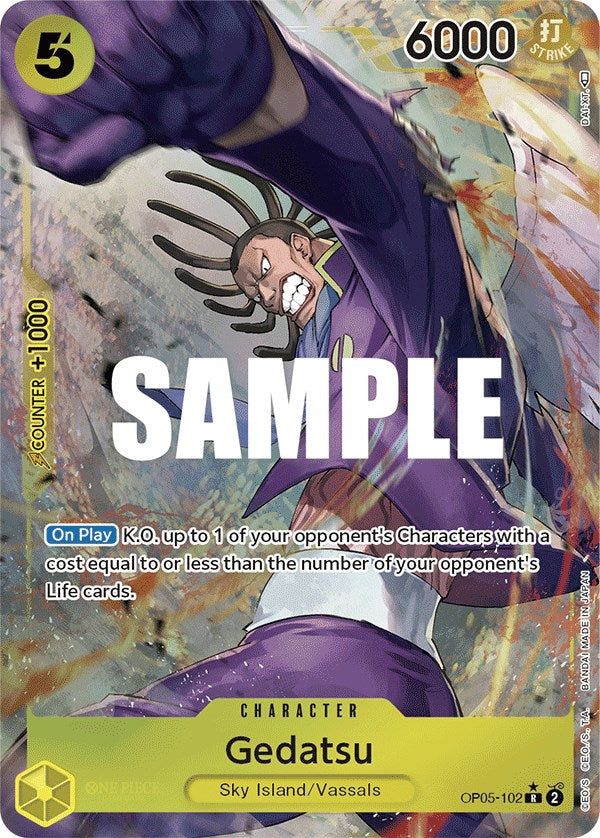 Gedatsu (Alternate Art) (OP05-102) [Awakening of the New Era]