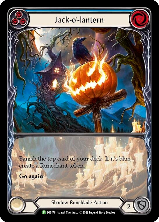 Jack-o'-lantern (Blue) [LGS178] [Promo]