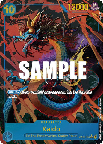 Kaido (Alternate Art) (OP05-118) [Awakening of the New Era]