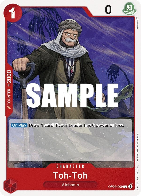 Image for Toh-Toh (OP05-009) [Awakening of the New Era] - One Piece Card Game