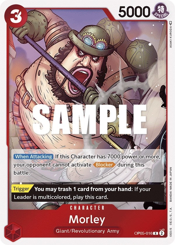 Image for Morley (OP05-016) [Awakening of the New Era] - One Piece Card Game