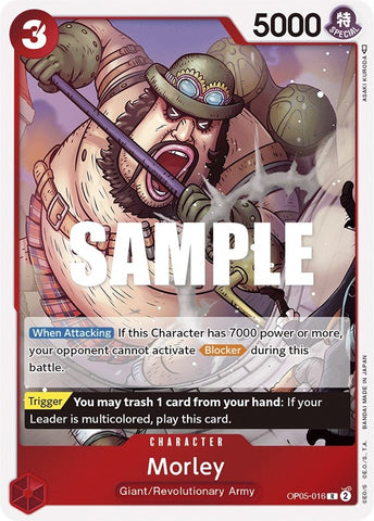 Image for Morley (OP05-016) [Awakening of the New Era] - One Piece Card Game