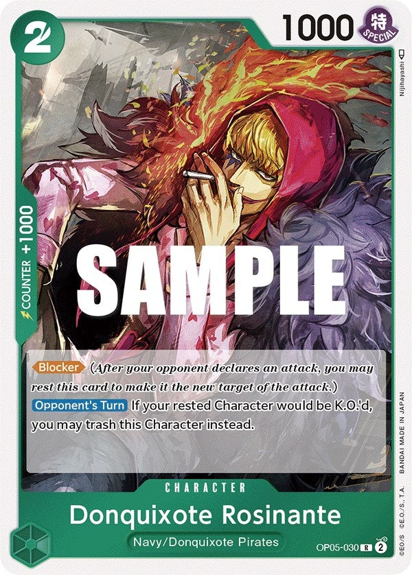 Image for Donquixote Rosinante (030) (OP05-030) [Awakening of the New Era] - One Piece Card Game