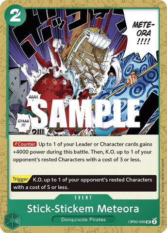 Image for Stick-Stickem Meteora (OP05-039) [Awakening of the New Era] - One Piece Card Game