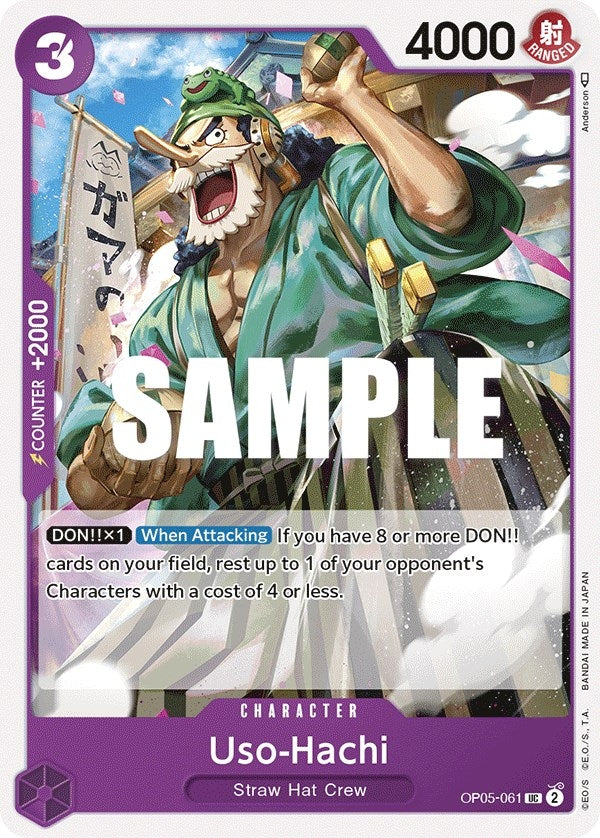 Image for Uso-Hachi (OP05-061) [Awakening of the New Era] - One Piece Card Game