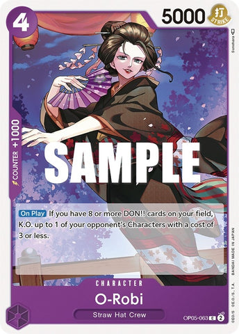 Image for O-Robi (OP05-063) [Awakening of the New Era] - One Piece Card Game