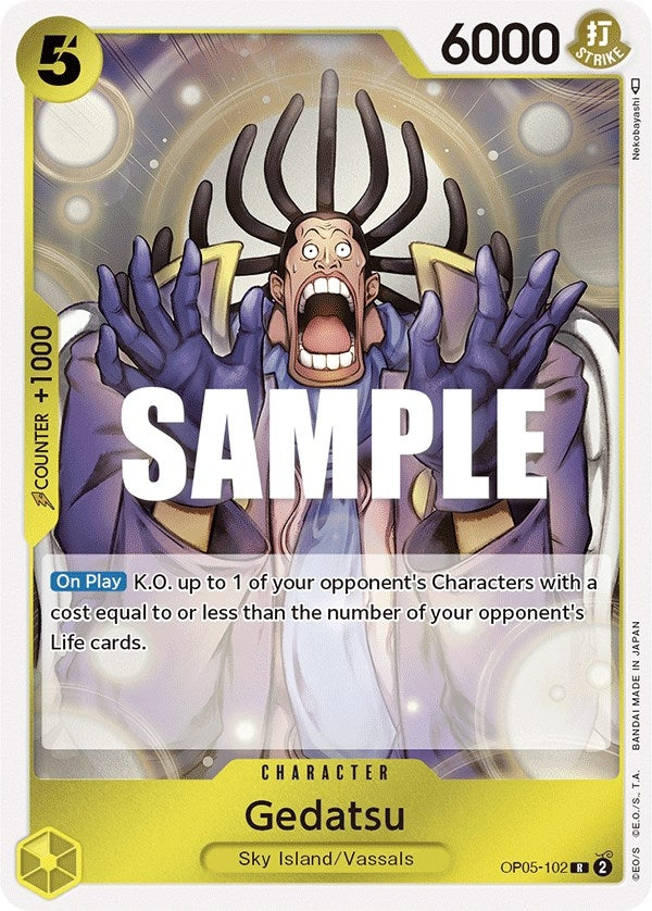 Image for Gedatsu (OP05-102) [Awakening of the New Era] - One Piece Card Game