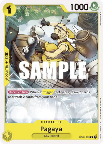 Image for Pagaya (OP05-109) [Awakening of the New Era] - One Piece Card Game