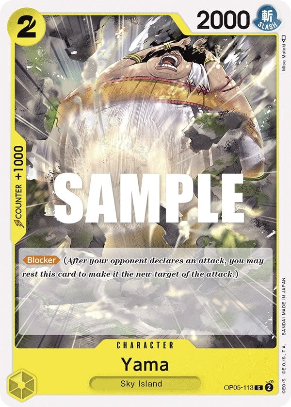 Image for Yama (OP05-113) [Awakening of the New Era] - One Piece Card Game