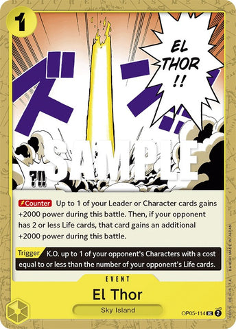 El Thor (OP05-114) [Awakening of the New Era]