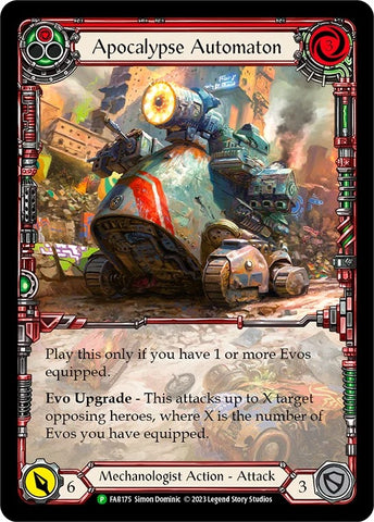 Apocalypse Automaton [FAB175] (Promo) Cold Foil