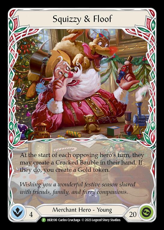 Squizzy & Floof [HER100] (Promo) Cold Foil