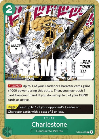 Image for Charlestone (OP05-038) [Awakening of the New Era: 1st Anniversary Tournament Cards] - One Piece Card Game