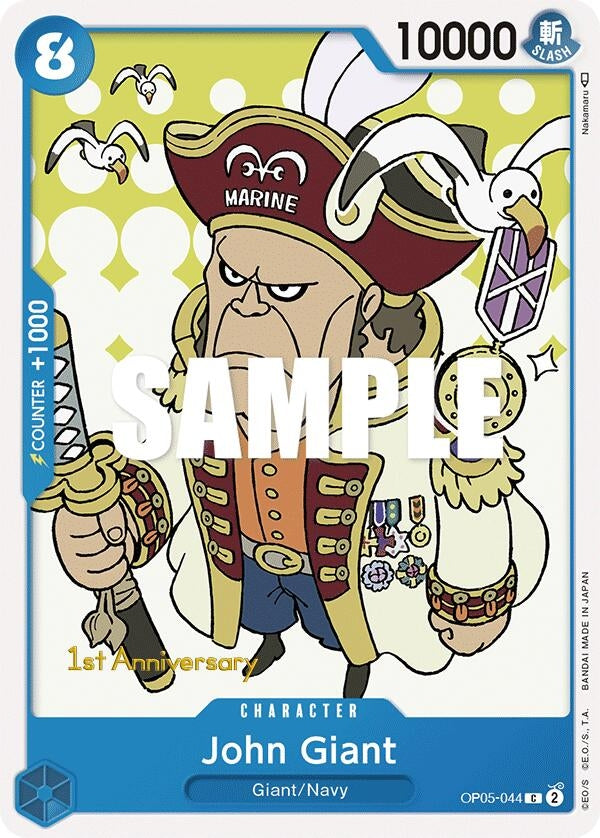 Image for John Giant (OP05-044) [Awakening of the New Era: 1st Anniversary Tournament Cards] - One Piece Card Game