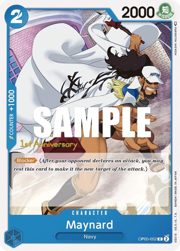 Maynard (OP05-052) [Awakening of the New Era: 1st Anniversary Tournament Cards]