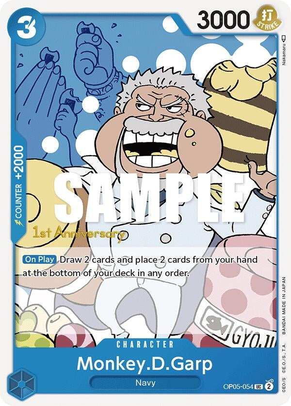 Image for Monkey.D.Garp (OP05-054) [Awakening of the New Era: 1st Anniversary Tournament Cards] - One Piece Card Game