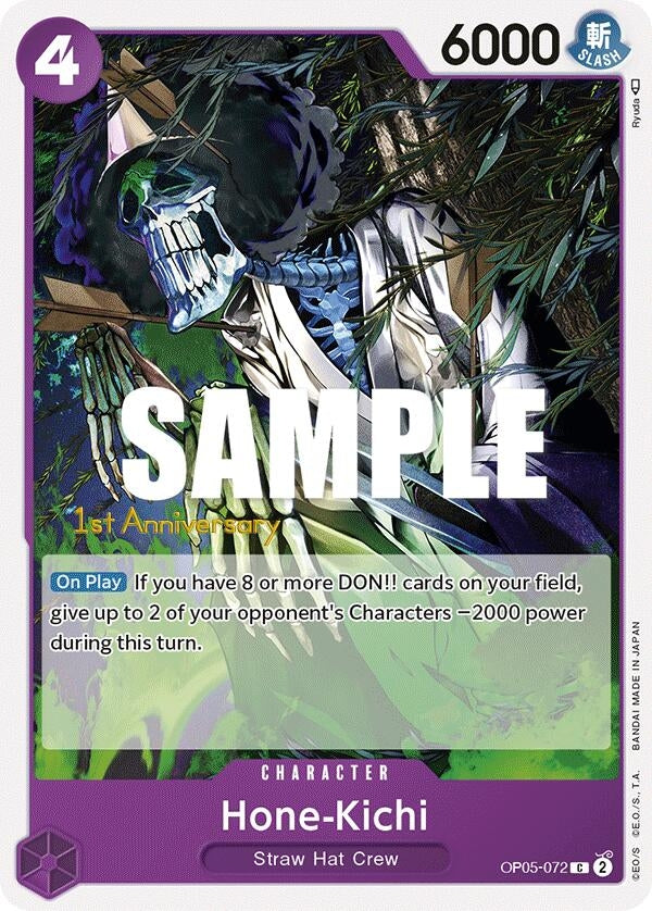 Image for Hone-Kichi (OP05-072) [Awakening of the New Era: 1st Anniversary Tournament Cards] - One Piece Card Game