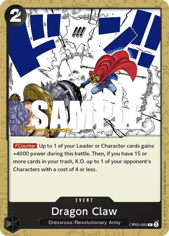 Image for Dragon Claw (OP05-095) [Awakening of the New Era: 1st Anniversary Tournament Cards] - One Piece Card Game
