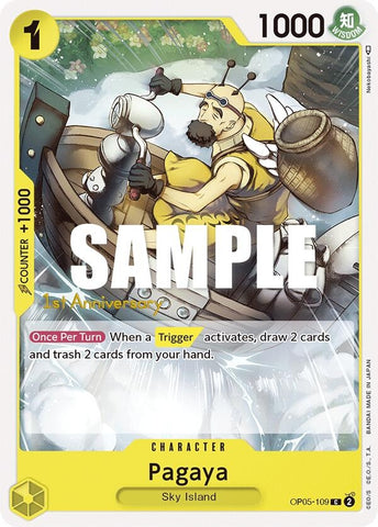 Image for Pagaya (OP05-109) [Awakening of the New Era: 1st Anniversary Tournament Cards] - One Piece Card Game