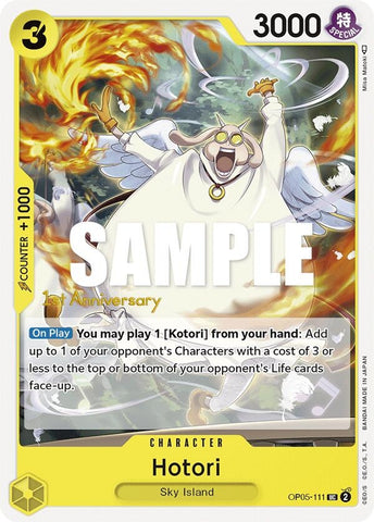 Image for Hotori (OP05-111) [Awakening of the New Era: 1st Anniversary Tournament Cards] - One Piece Card Game