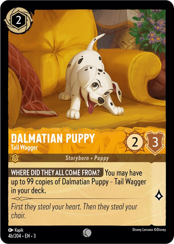 Dalmatian Puppy - Tail Wagger (4b/204) [Into the Inklands]