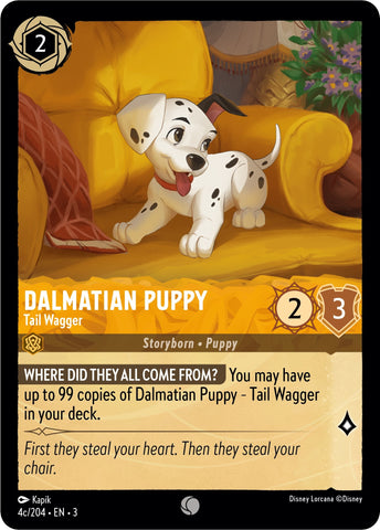 Dalmatian Puppy - Tail Wagger (4c/204) [Into the Inklands]