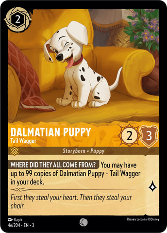 Dalmatian Puppy - Tail Wagger (4e/204) [Into the Inklands]
