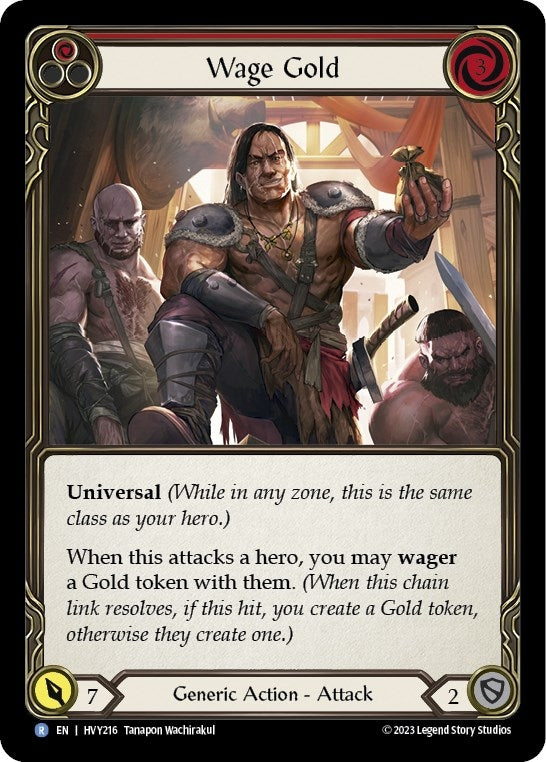 Wage Gold (Red) [HVY216] [Heavy Hitters]