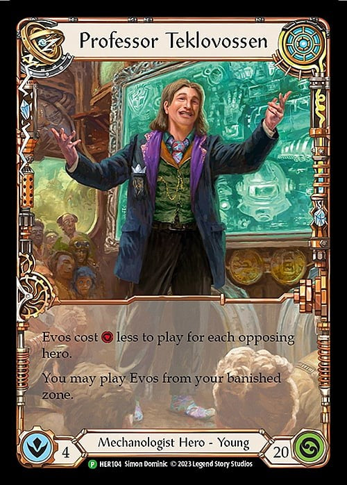 Professor Teklovossen [HER104] (Promo) Cold Foil
