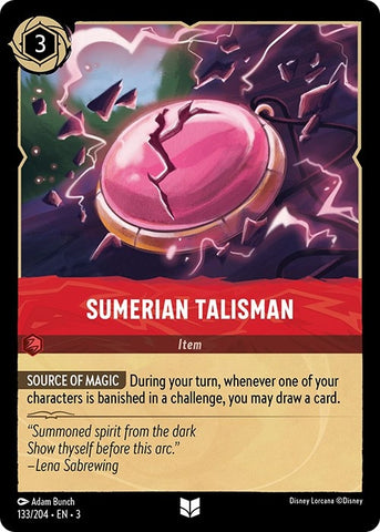 Image for Sumerian Talisman (133/204) [Into the Inklands]