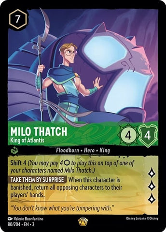 Image for Milo Thatch (80/204) [Into the Inklands]
