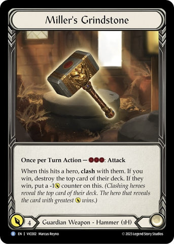 Miller's Grindstone [VIC002] [Heavy Hitters Victor Blitz Deck]