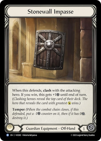 Stonewall Impasse [VIC003] [Heavy Hitters Victor Blitz Deck]