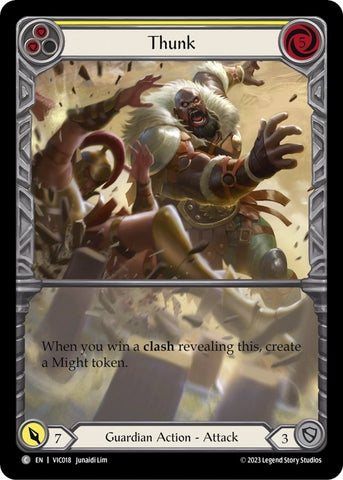 Thunk (Yellow) [VIC018] [Heavy Hitters Victor Blitz Deck]