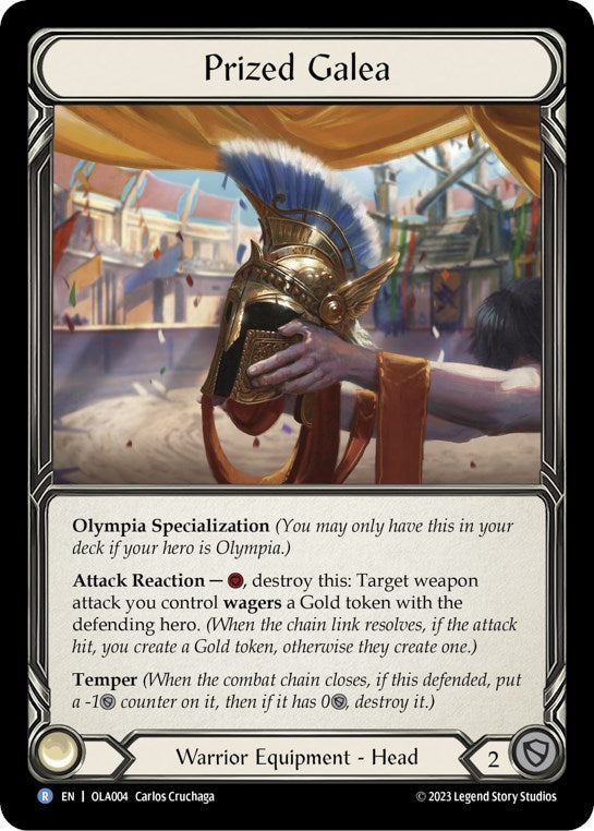 Prized Galea [OLA004] [Heavy Hitters Olympia Blitz Deck]
