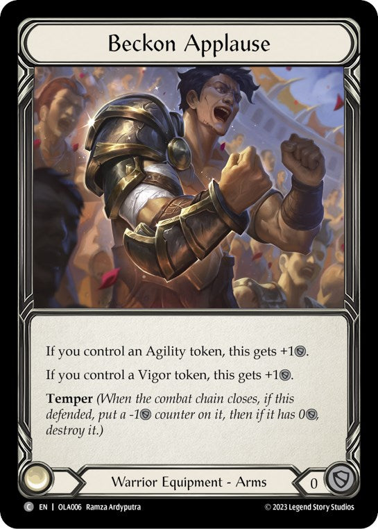 Beckon Applause [OLA006] [Heavy Hitters Olympia Blitz Deck]