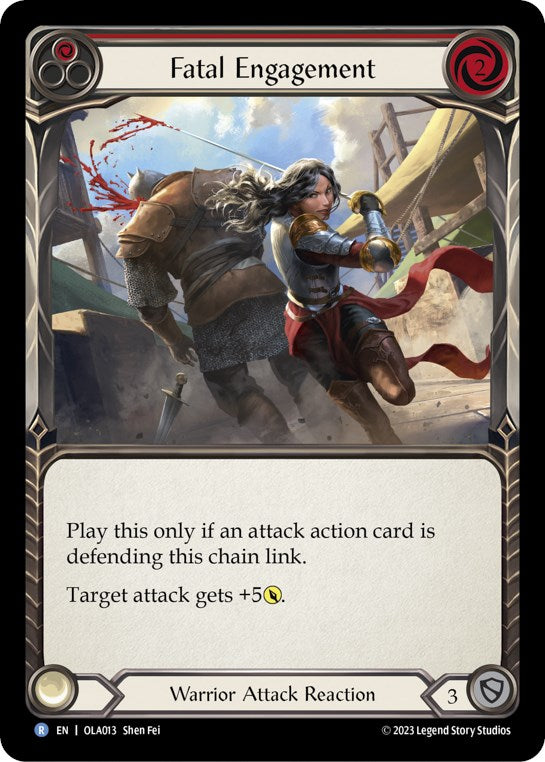 Fatal Engagement (Red) [OLA013] [Heavy Hitters Olympia Blitz Deck]