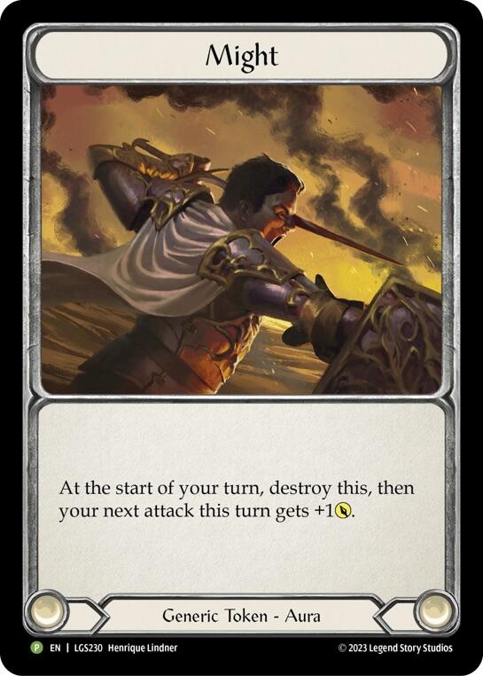 Might // Vigor [LGS230] (Promo) Rainbow Foil
