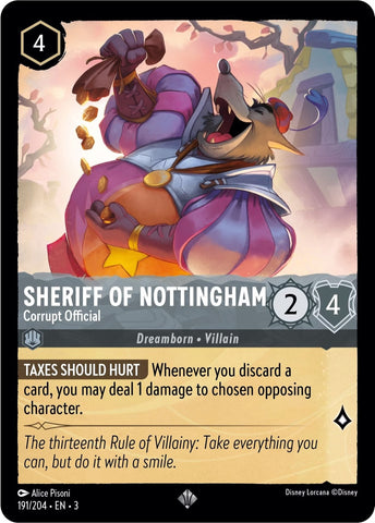 Image for Sheriff of Nottingham (191/204) [Into the Inklands]