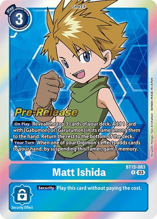 Matt Ishida [BT15-083] [Exceed Apocalypse Pre-Release Cards]