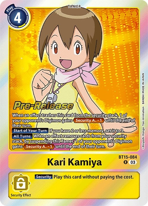 Kari Kamiya [BT15-084] [Exceed Apocalypse Pre-Release Cards]