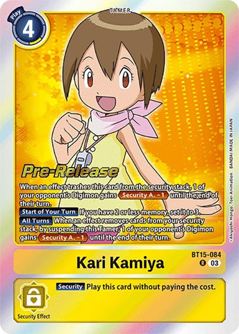 Kari Kamiya [BT15-084] [Exceed Apocalypse Pre-Release Cards]