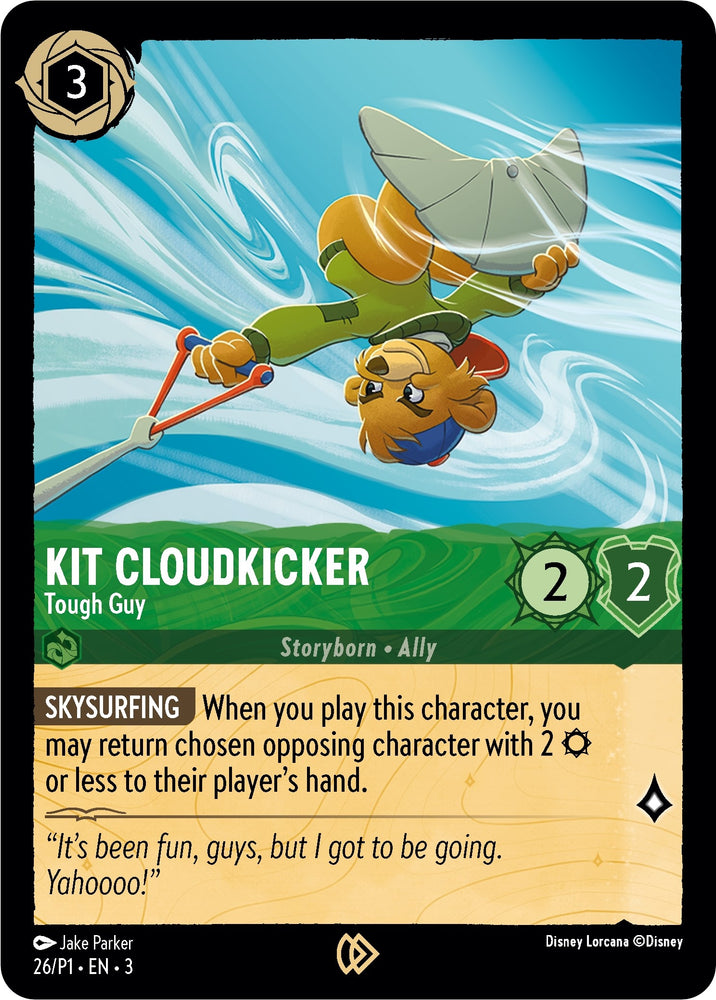 Kit Cloudkicker - Tough Guy (26) [Disney Lorcana Promo Cards]