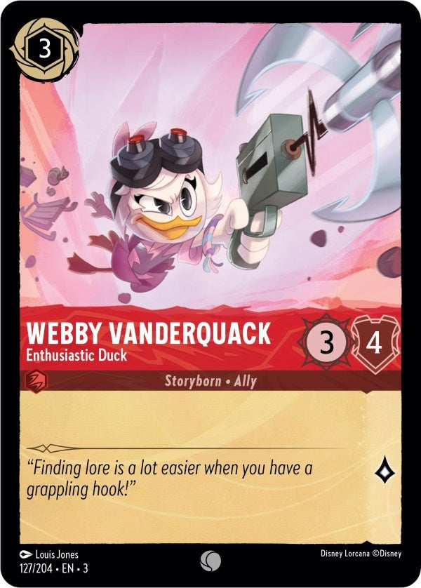 Image for Webby Vanderquack (127/204) [Into the Inklands]