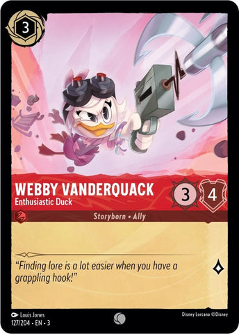 Image for Webby Vanderquack (127/204) [Into the Inklands]
